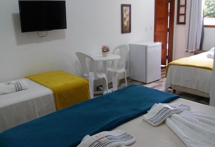 اتاق استاندارد چهار تخته, Pousada Cavalo Branco