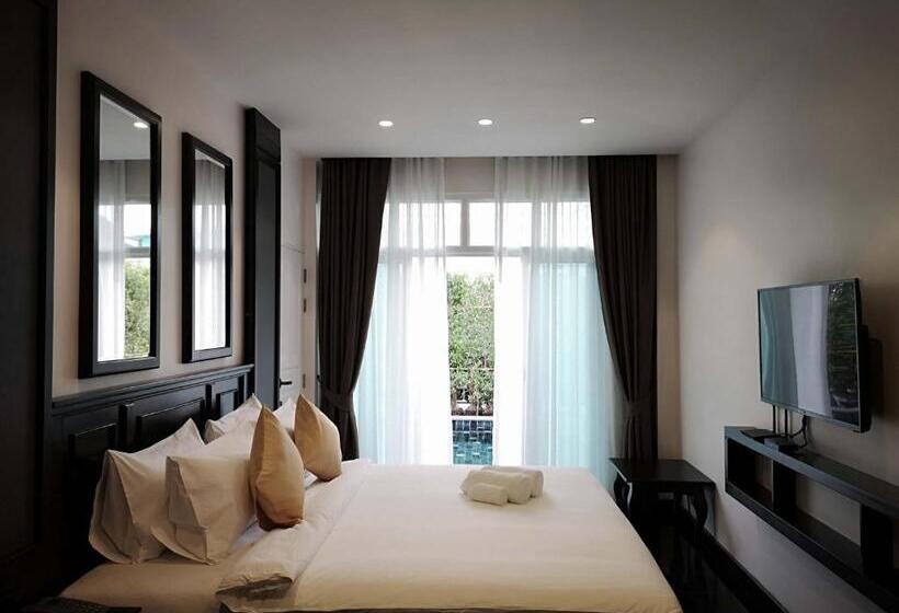 침실 2개 빌라, T Villas Huahin