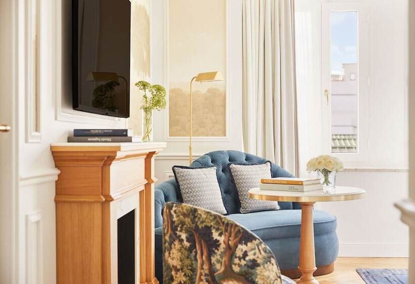 Quarto Deluxe Interior, The Palace, a Luxury Collection Hotel, Madrid