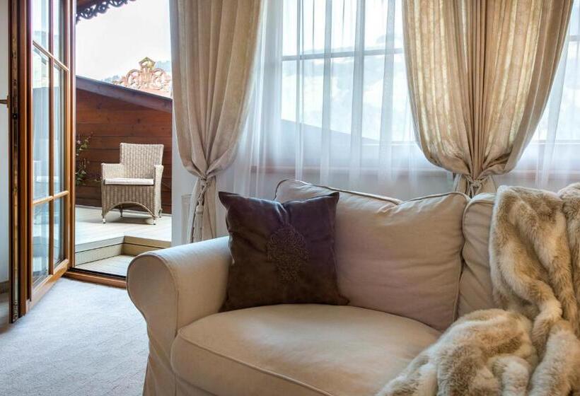 Quarto Estandar com Terraço, Romantik Hotel Alpenblick Ferienschlössl