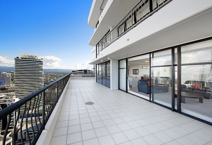 Апартаменты Пентхаус 1 Спальня, Ultiqa Beach Haven On Broadbeach