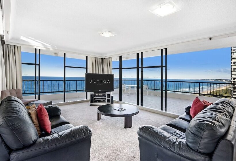 Апартаменты Пентхаус 1 Спальня, Ultiqa Beach Haven On Broadbeach