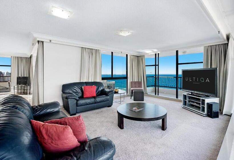 Апартаменты Пентхаус 1 Спальня, Ultiqa Beach Haven On Broadbeach