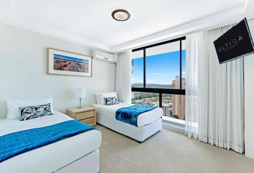Апартаменты Пентхаус 1 Спальня, Ultiqa Beach Haven On Broadbeach