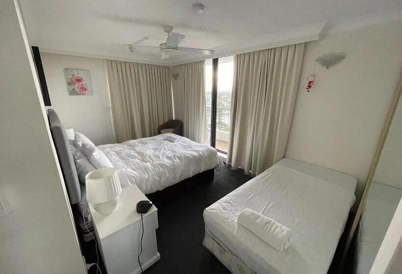 침실 2개 바다 전망 아파트, Alexander Holiday Apartments