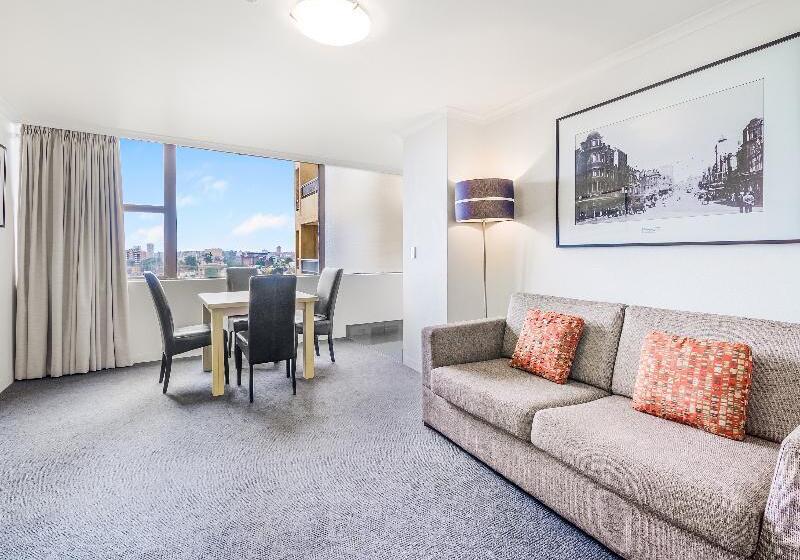 2 베드룸 이그제큐티브 아파트, Oaks Sydney Hyde Park Suites
