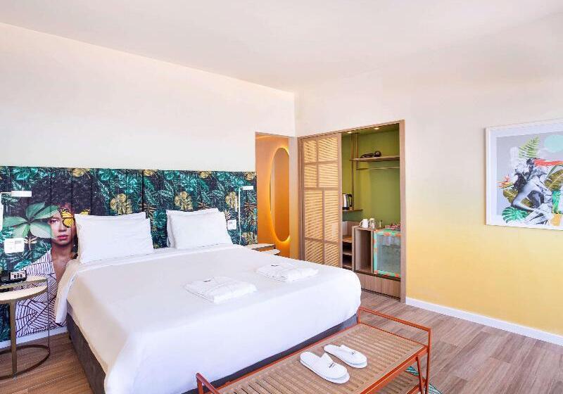 Deluxe-huone Merinäkymä, Mercure Rio Boutique Hotel Copacabana