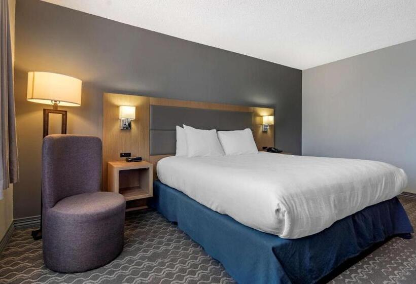 キングサイズベッドのスタンダードルーム, Best Western Plus Vancouver Airport