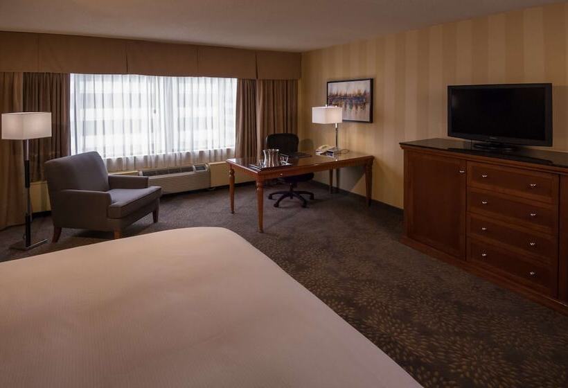 キングサイズベッドのスイートルーム, Doubletree By Hilton Hotel London Ontario