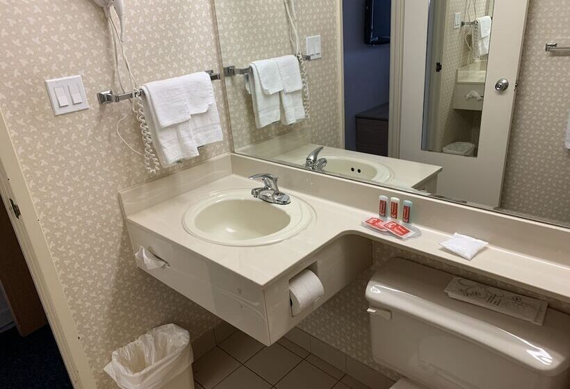 Номер Стандарт 2 Двуспальные Кровати, Econo Lodge Airport Quebec