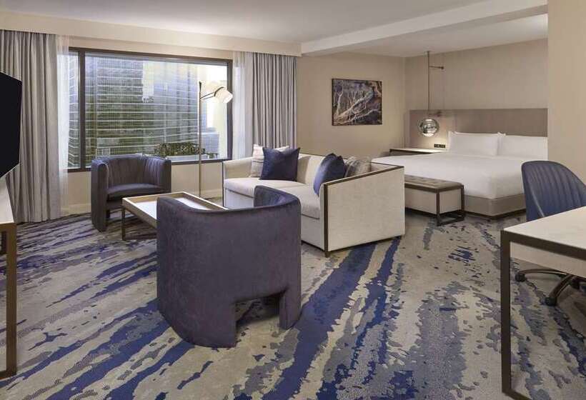 キングサイズベッドのジュニアスイート, Hilton Toronto