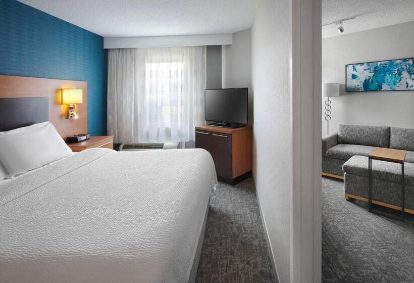 キングサイズベッドのスイートルーム, Towneplace Suites By Marriott Mississaugaairport Corporate Centre