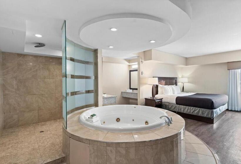 带大床的套房, Travelodge Hotel By Wyndham Saskatoon