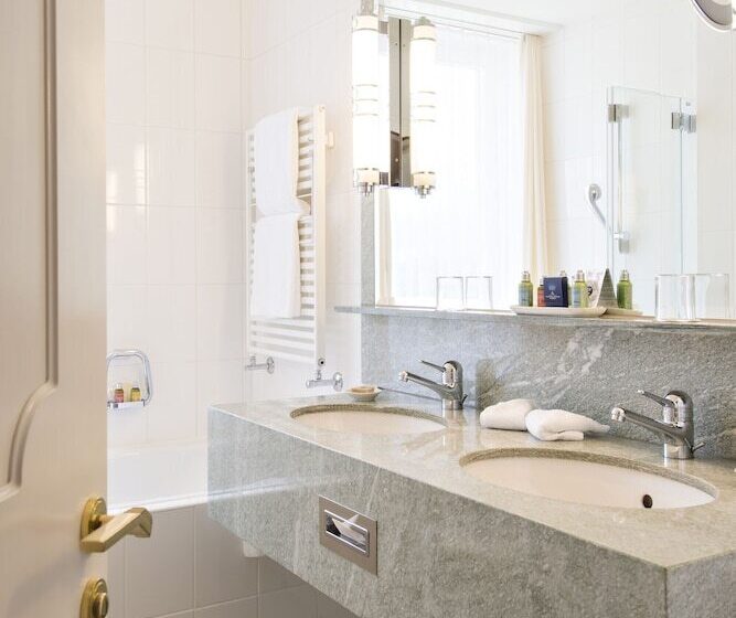 Quarto Deluxe, Grand Hotel Kronenhof