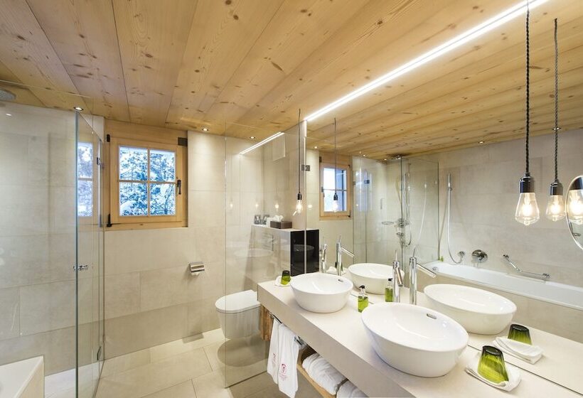 اتاق لوکس یک تخته, Le Grand Chalet Gstaad