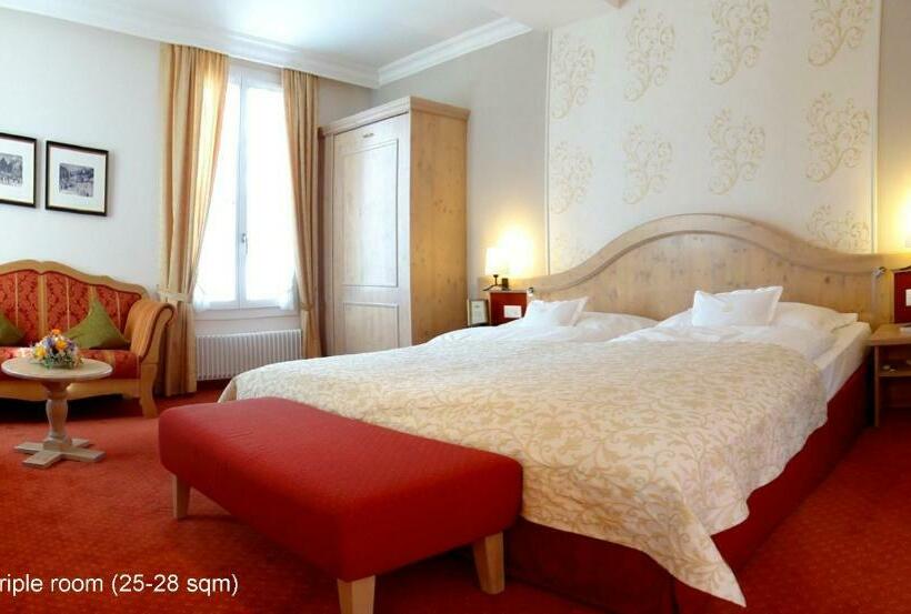 Трехместный Номер Комфорт, Romantik Hotel Schweizerhof