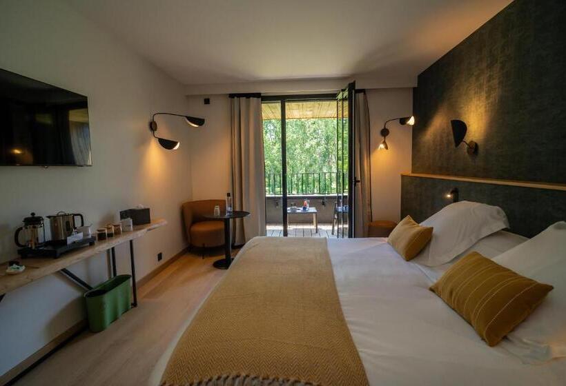 Comfort room with terrace, Auberge De La Caillère