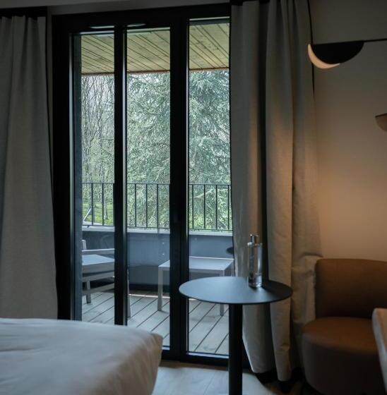 חדר סופריור עם טרסה, Auberge De La Caillère