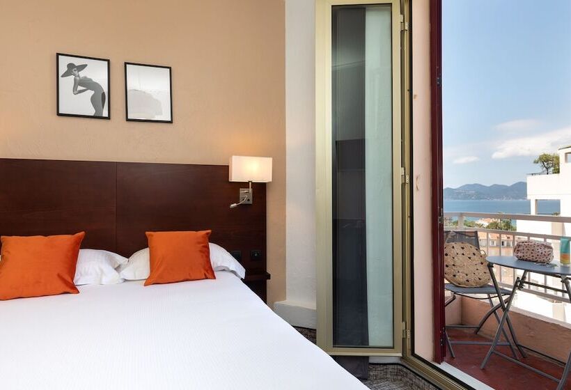 اتاق سوپریور با چشم‌انداز دریا, The Originals Boutique, Hôtel Des Orangers, Cannes
