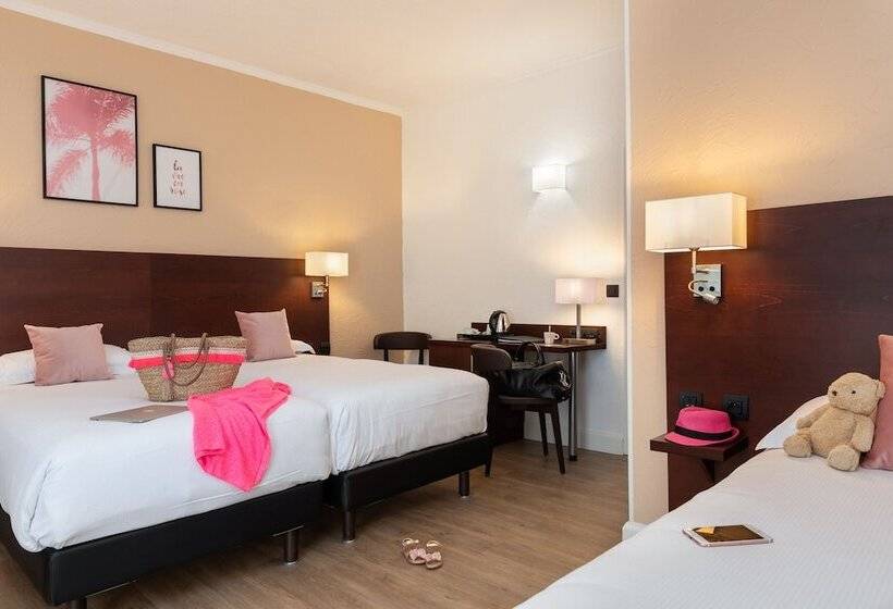 اتاق لوکس سه تخته, The Originals Boutique, Hôtel Des Orangers, Cannes