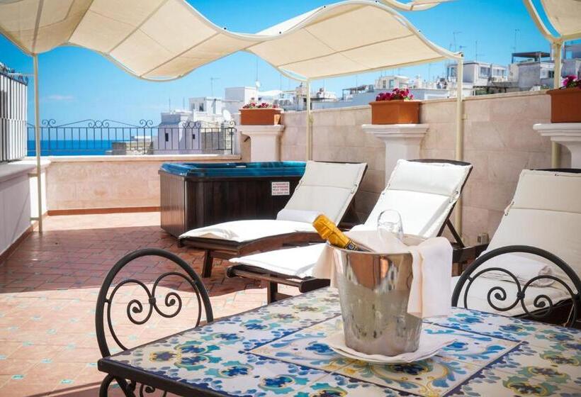 Deluxe Zimmer mit Meerblick, Covo Dei Saraceni