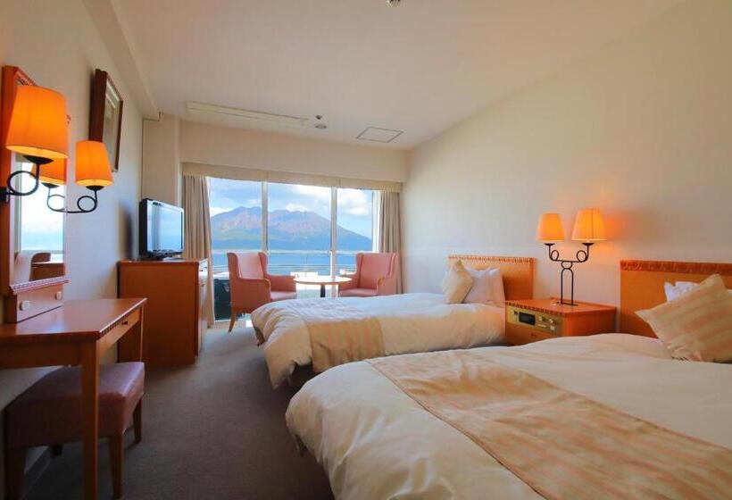 اتاق استاندارد با چشم‌انداز, Kagoshima Sun Royal