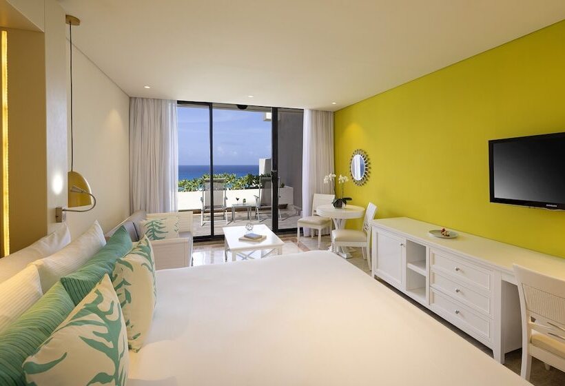 סוויטת ג'וניור דלוקס נוף לים, Paradisus Cancun  All Inclusive