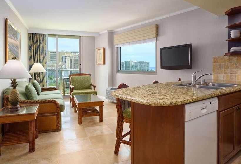 Люкс Вид на Море, Luana Waikiki Hotel & Suites