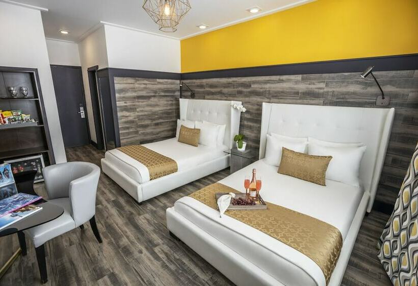 Номер Стандарт 2 Двуспальные Кровати, Catalina Hotel & Beach Club