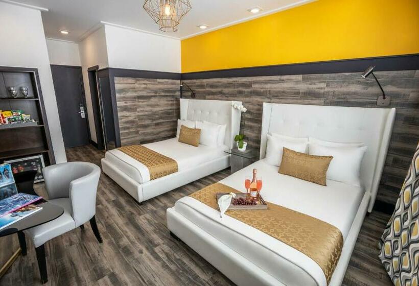 Номер Стандарт 2 Двуспальные Кровати, Catalina Hotel & Beach Club