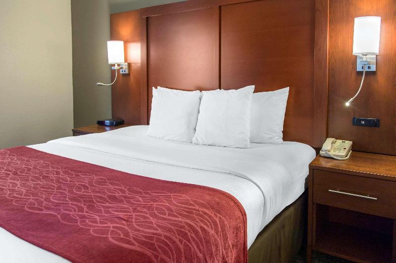 מיטת קינג בסוויטה, Comfort Inn & Suites San Francisco Airport North
