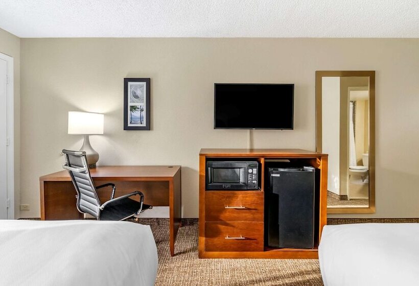 Quarto Estandar 2 Camas Casal, Comfort Inn & Suites St. Pete  Clearwater International Airport