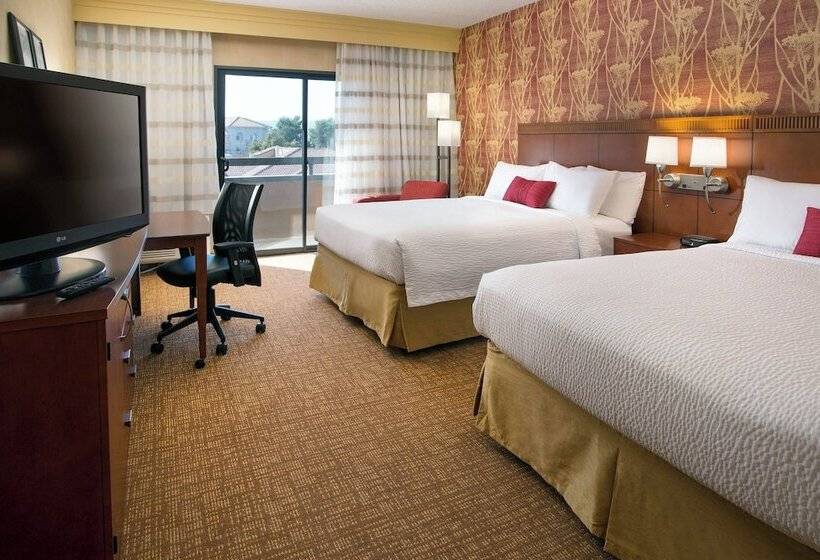 Номер Стандарт 2 Двуспальные Кровати, Courtyard By Marriott Phoenix Airport