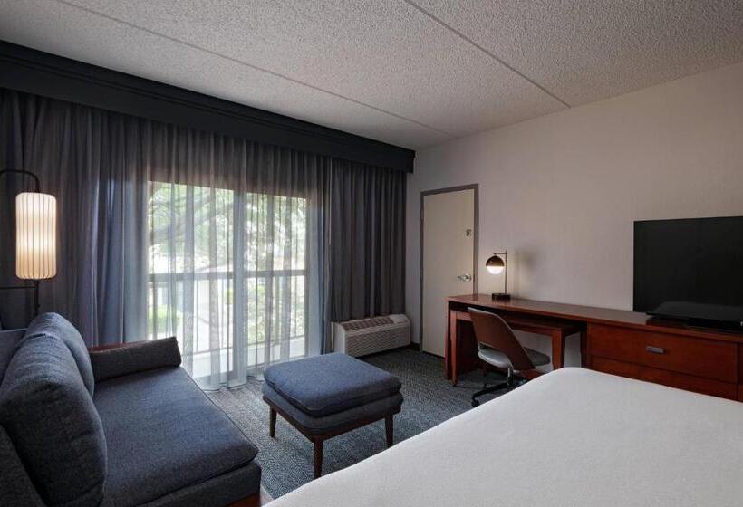 חדר סטנדרט עם מיטת קינג, Courtyard By Marriott San Antonio Medical Center