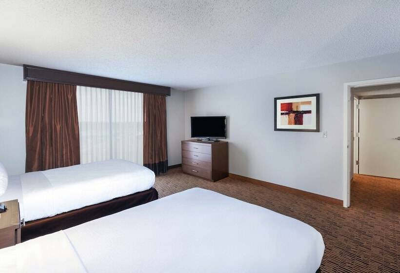 ２ベッドスイートルーム, Embassy Suites By Hilton Dallas Market Center