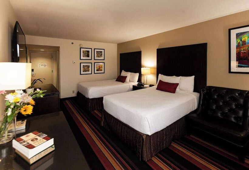 带2个双人床的标准工作室, Clarion Hotel New Orleans   Airport & Conference Center