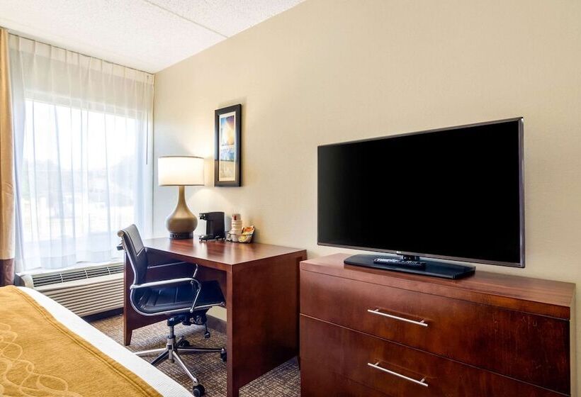 身障者適用ダブルベッド付きスタンダードルーム, Comfort Inn Atlanta Airport