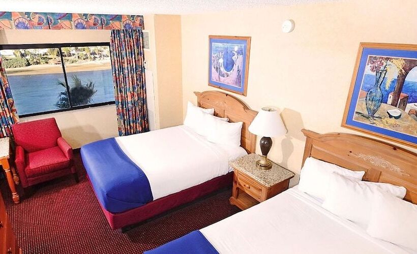 Номер Стандарт 2 Двуспальные Кровати, Harrah S Laughlin Beach Resort & Casino