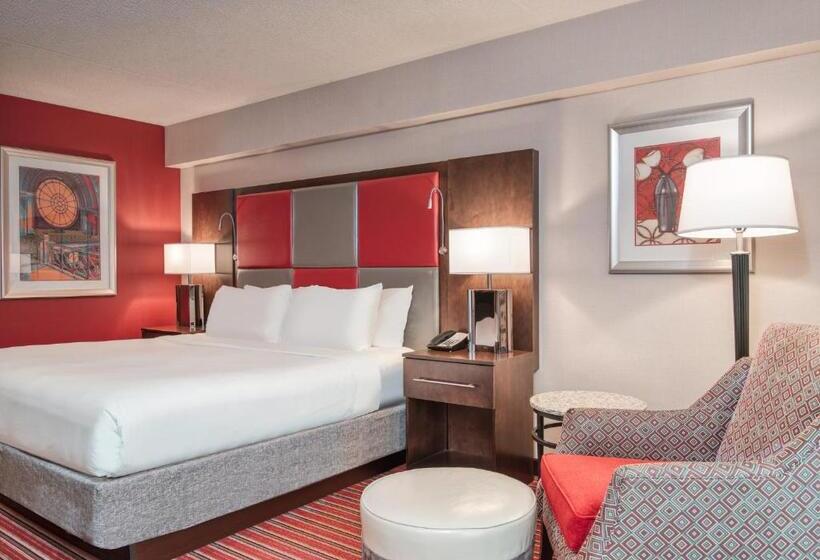 Standaardkamer met Kingsize Bed, Crowne Plaza Indianapolis Dwtn Union Stn, An Ihg