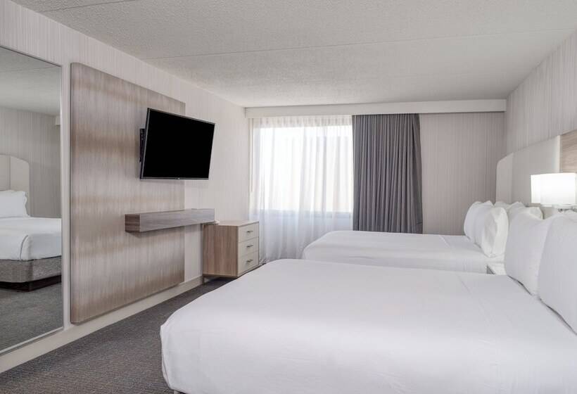 Номер Стандарт 2 Двуспальные Кровати, Crowne Plaza Indianapolis Airport, An Ihg