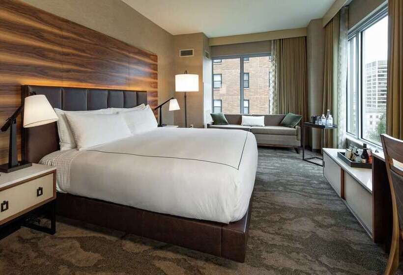 Habitació Deluxe Llit King, Hilton Fort Worth