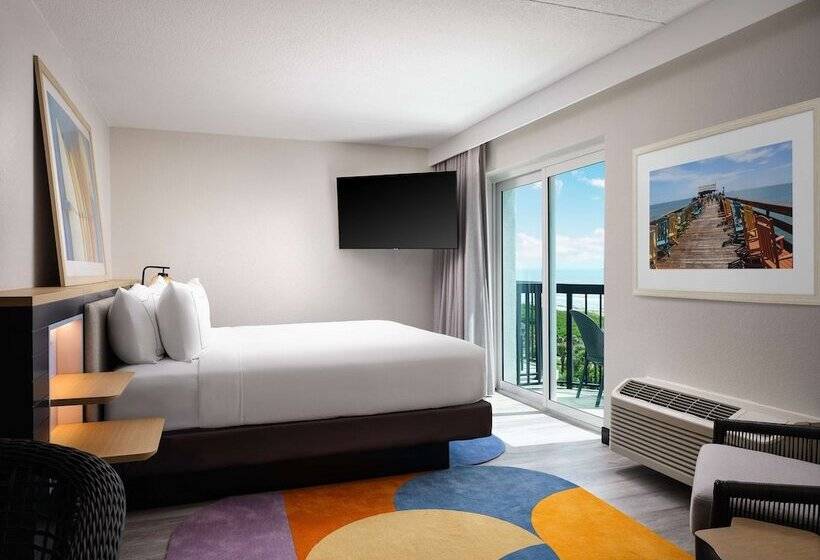 סוויטה נוף לים, Hilton Garden Inn Cocoa Beach Oceanfront