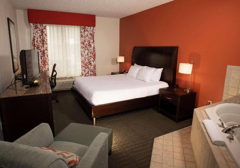 Standard Szoba King Size Bed, Hilton Garden Inn Springfield, Il