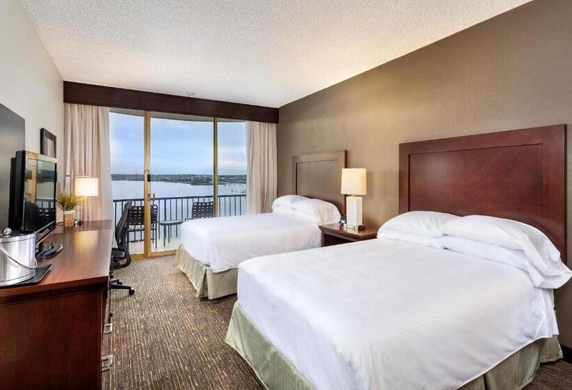 غرفة بريميوم مع إطلالات, Wyndham San Diego Bayside
