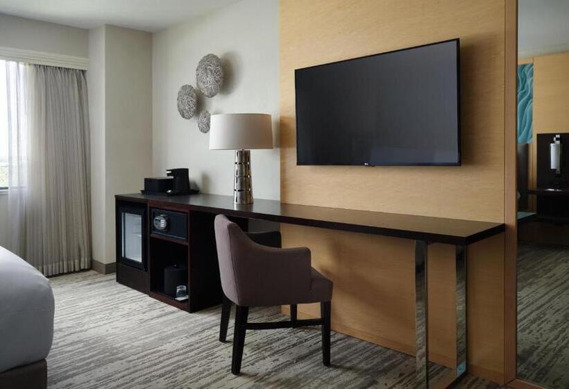 스탠다드 룸 킹사이즈 침대, Boca Raton Marriott At Boca Center