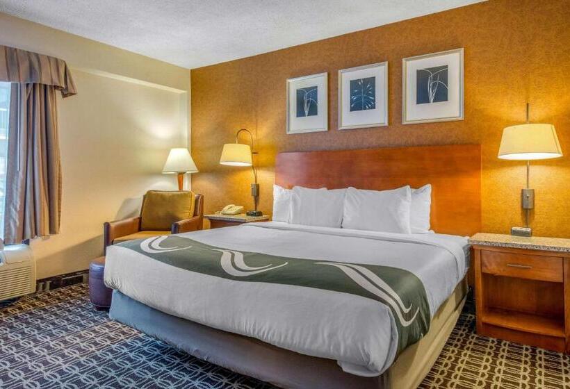 身障者適用キングサイズベッドルーム, Quality Inn Savannah Historic District
