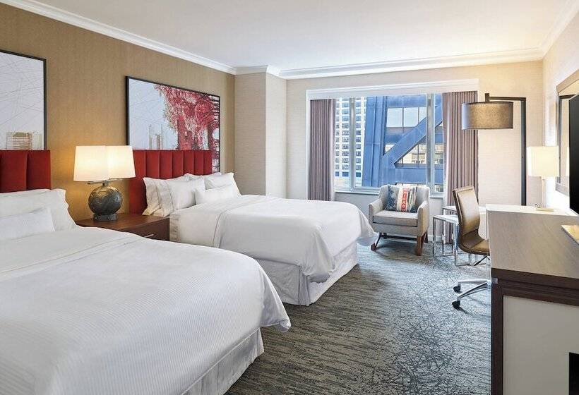 Номер Стандарт 2 Двуспальные Кровати, The Westin Michigan Avenue Chicago