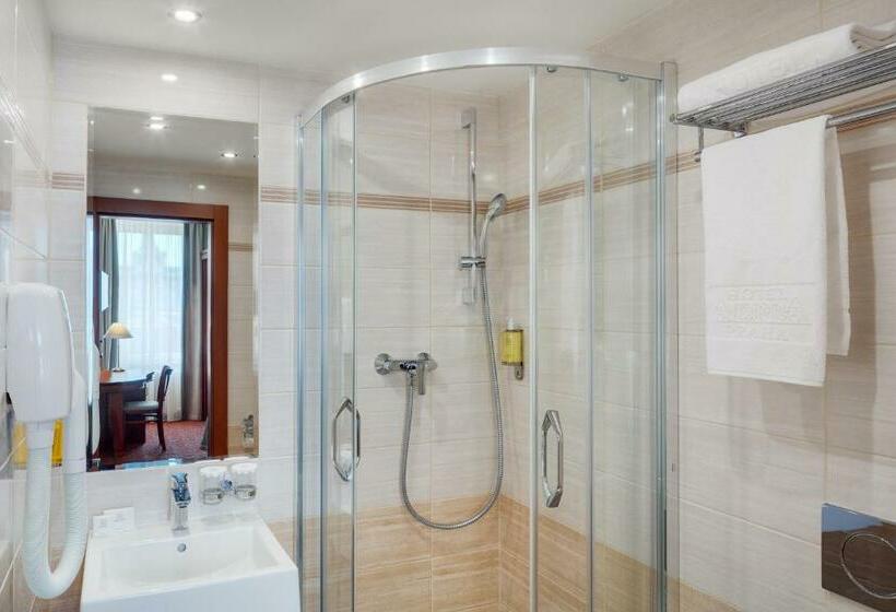 اتاق استاندارد با چشم‌انداز باغ, Adria Hotel Prague