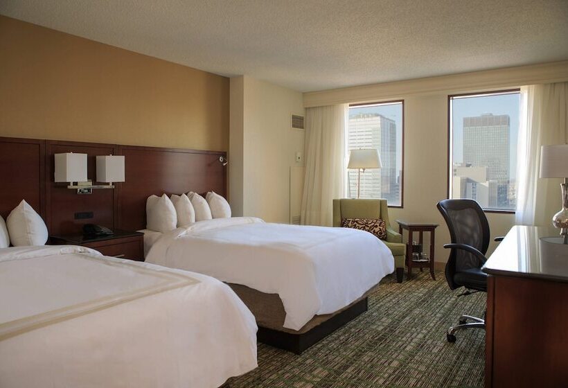 스탠다드 룸 더블 침대 2개, Cleveland Marriott Downtown At Key Tower