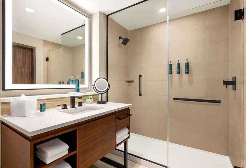 带大床的标准间, Hilton Los Angeles North/glendale